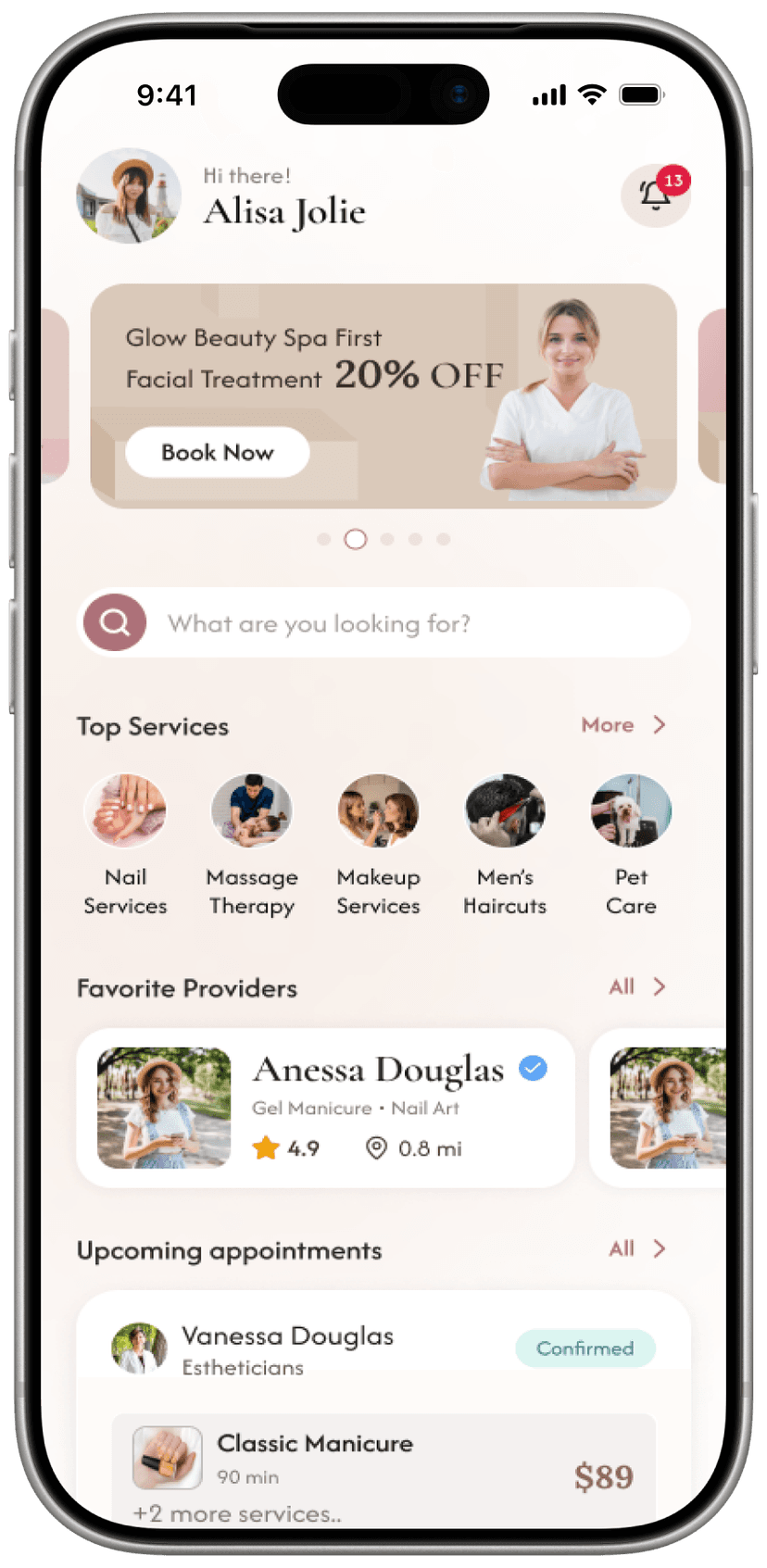 My Spa Pro mobile app